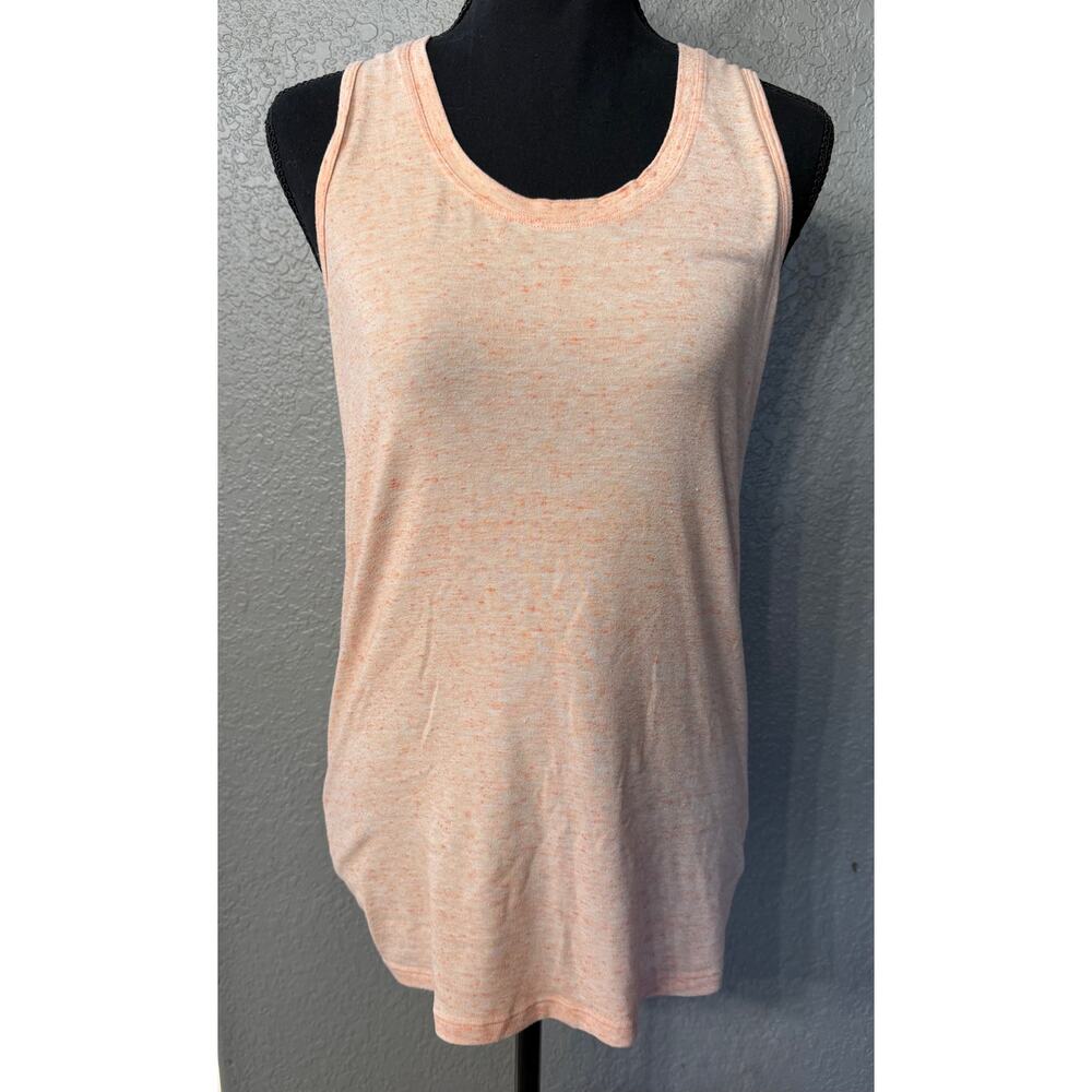 Athleta Womens Sz XS (Oversized) Peach Salmon Basic Tank Top Activewear - Picture 1 of 6